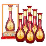泸州老窖 泸州酒淡雅 42度白酒 500ml*6瓶