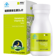 禾博士 褪黑素维生素b6片 60粒 9.9元包邮