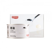 网易 味央 黑猪安心猪油 300g*2罐 增香不会胖
