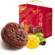 京东PLUS会员：达利园 巧可醇糕点 芒果味 1200g 年货礼盒装*2件