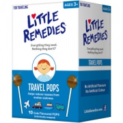 美国儿科医生推荐品牌 Little Remedies 缓解晕车不适 可乐味儿童棒棒糖 10支