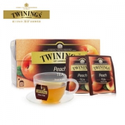英国Twinings 川宁红茶 蜜桃果香红茶 25片