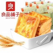 超低价：良品铺子 岩焗乳酪吐司500g*2件