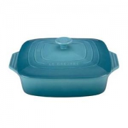 中亚Prime会员： Le Creuset 酷彩 瓷釉面方形砂锅 24.13cm *3件