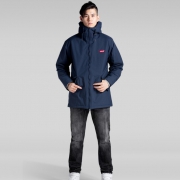 6日0点：Levi's 李维斯 21214-0001 男士连帽夹棉服 670元包邮（需用券）