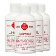同仁堂维生素E乳液身体乳男女身体面部护肤保湿乳缓解皮肤干燥瘙痒滋润 维生素e乳100g瓶装 *4瓶 *4件