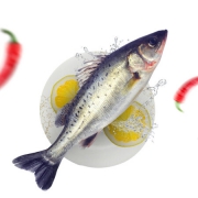 壹条鱻 液氮锁鲜 冷冻三去白蕉海鲈鱼 250~300g 1条 *21件 201.33元包邮（双重优惠）