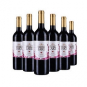 6号0点：澳洲原瓶进口红酒整箱华丽湖红葡萄酒礼盒礼包 750ml*6瓶装 *2件