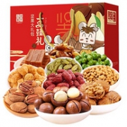 京东配送！一品巷子 豪华坚果礼盒 2.43斤x4件