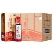 泸州老窖 D6精品头曲 浓香型 52度 500ml*6瓶 整箱装白酒（含3只礼品袋） *2件