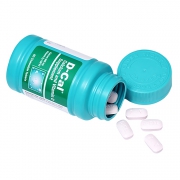 D-Cal 迪巧 成人咀嚼钙片300mg 60粒/瓶 水果口味   *3件 170元包邮保税