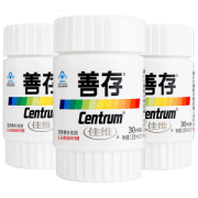 阿里健康大药房 善存 佳维片 多种维生素矿物质片 30片*3瓶