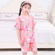 纯棉汉蒸衣服桑拿汗蒸浴服小孩居家