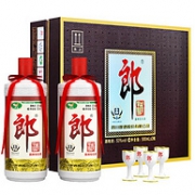 郎牌 郎酒 酱香型白酒 53度 500mlx2瓶x2件
