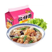 公仔面 海鲜/排骨/牛肉方便泡面 107g*5包 日清技术
