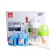 Goodbaby 好孩子 宽口径玻璃奶瓶 成长礼盒套装 *2件