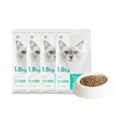 网易严选 全价猫粮1.8KG 幼猫成猫猫食天然猫粮 4袋 7200g囤货装
