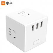小米 米家魔方转换器插座 无线版 3USB 69元