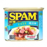 世棒（SPAM）午餐肉罐头清淡口味340g 开罐即食早餐三明治火锅烧烤麻辣香锅泡面搭档 *12件