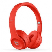 Beats Solo3 Wireless 头戴式蓝牙耳机 红色