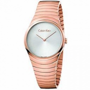 CALVIN KLEIN 卡文克莱 WHIRL系列 女士 玫瑰金简约石英腕表 K8A23646