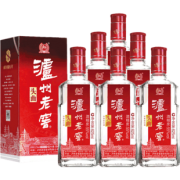 固态法酿造！泸州老窖头曲酒 55度浓香型白酒625ml*6瓶 到手339元包邮