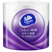 凑单品：Vinda 维达 棉韧系列 卷纸  4层150g 1元
