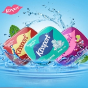 kissport 无糖口气清新糖接吻糖香体糖 拍6件16.99元包邮 2.8元/盒