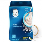 限用户： Gerber 嘉宝 1段 大米米粉 454g *4件