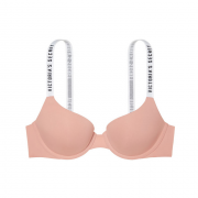 6日0点：VICTORIA'S SECRET 维多利亚的秘密 11122036 字母肩带薄垫文胸 *2件 468元（合234元/件）