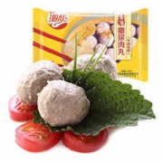 海欣香港撒尿肉丸500g牛肉风味烧烤火锅食材火锅丸子速食料理(赠薯泥丸) *9件