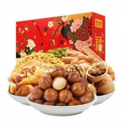 10日6点：俏香阁 年货礼盒 混合坚果大礼包 1676g *2件