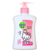 有券的上、京东PLUS会员：Dettol 滴露 滋润倍护 健康抑菌洗手液 Hello Kitty限定版 250g *5件 24.65元（双重优惠，合4.93元/件）