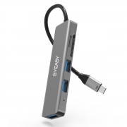 BYEASY Type-C 扩展坞（USB3.0*3+SD/TF卡） 39元包邮（需用券）