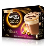 京东PLUS会员：Nestlé 雀巢 金牌馆藏 睿雅摩卡咖啡 21g*12条 *5件 94.5元（双重优惠）