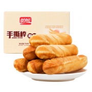 限地区：盼盼手撕棒手撕面包休闲零食700g *4件