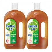 英国皇室御用 滴露 杀菌消毒液 1.2L*2瓶