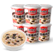 小米生态链 海福盛 排骨+海鲜+牛肉粥 FD冻干速食粥 38g*6杯 28.9元包邮