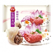 三全 私厨水饺 黑椒牛肉口味 600g*18件