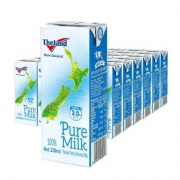 Theland 纽仕兰 部分脱脂牛奶 3.5g蛋白质 250ml*24盒*3件