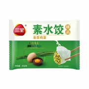 限地区：三全 速冻素水饺韭菜鸡蛋口味 450g（30只左右） *3件