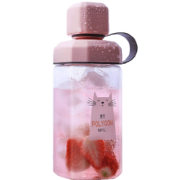 便利100 创意塑料水杯 420ml 9.9元
