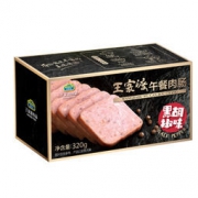 限地区： WONG'S 王家渡 午餐肉肠 黑胡椒味 320g