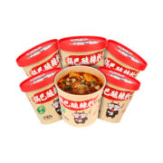 天猫超市 食族爽 锅巴酸辣粉 120g*6桶 拍2件39.9元过年价