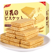 【拍3件】日本风味豆乳威化芝士饼