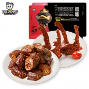 锁鲜鸭脖200g鸭锁骨240g 零食武汉特产年货熟食 *2件 48.8元（合24.4元/件）