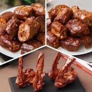 周黑鸭 锁鲜 乐享鸭脖180g*2盒+鸭锁骨190g*1盒 *2件