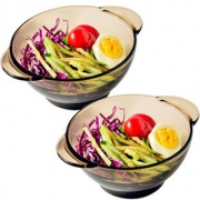 2件套北欧茶色玻璃碗套装 券后￥9.9