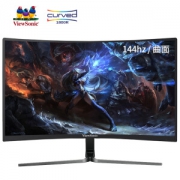 ViewSonic 优派 VX2458-C-mhd 23.6英寸VA曲面电竞显示器（144Hz、FreeSync）