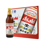 Asahi/朝日啤酒 清爽系列啤酒大瓶装 630ml*12瓶 整箱 日本品牌 50.37元